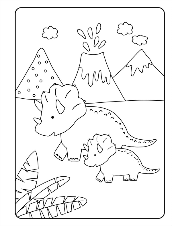 Giant Stickers for Tiny Tots - Dinosaur Kingdom