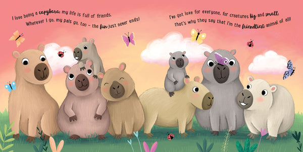 Story Time - Padded Board Book - I Love Being a Capybara