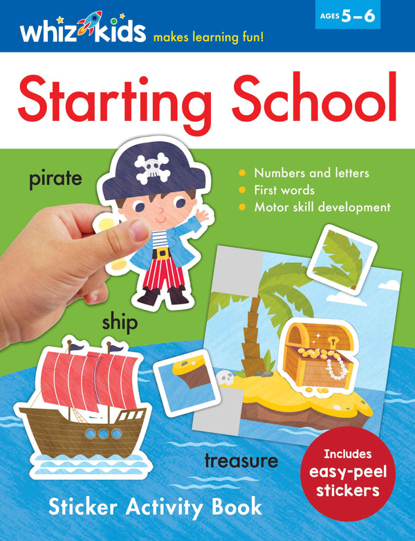 Whiz Kids - Starting School Sticker Activity