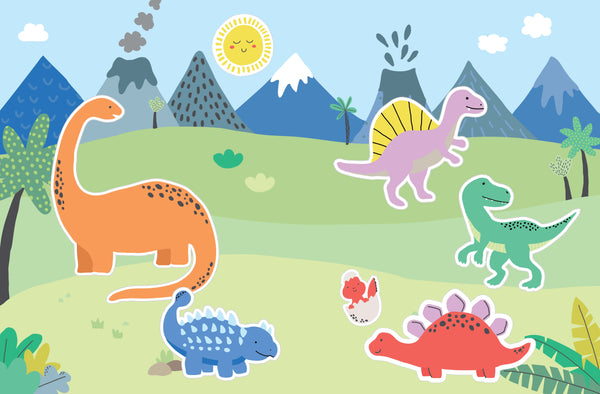 Giant Stickers for Tiny Tots - Dinosaur Kingdom