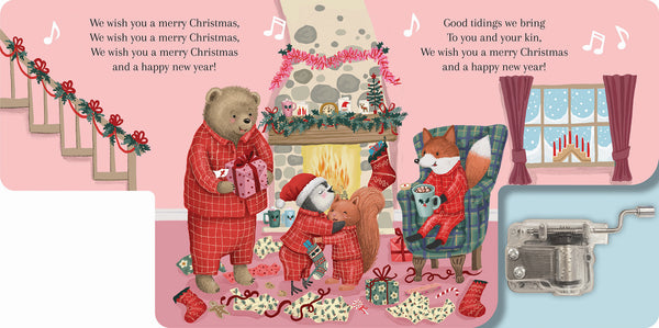 Wind-Up Music Box Book - We Wish You a Merry Christmas
