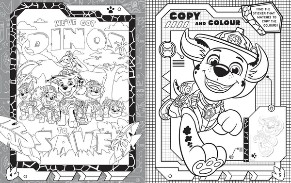 PAW Patrol The Dino Movie - Ultimate Sticker Book
