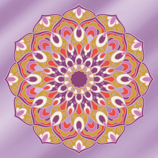 Etch Art - Metallic Mandalas