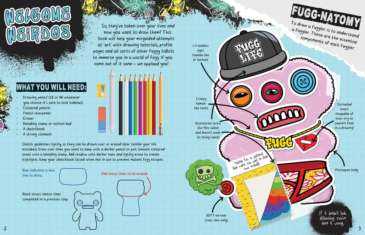 First Fuggler Design Fuggler - How to Draw – Lake Press
