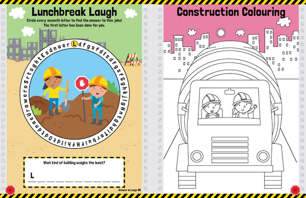 Trucks & Diggers - Bumper Activity Book