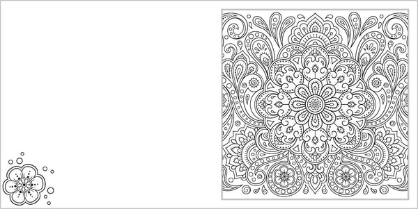 Happy Thoughts - Breathe & Bloom Colouring Book