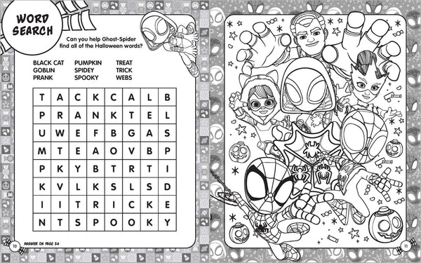 Spidey and His Amazing Friends - Halloween Activity Fun Pack