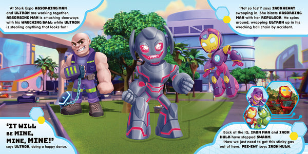 Iron Man and His Awesome Friends - Pop-Up Book - Iron Friends