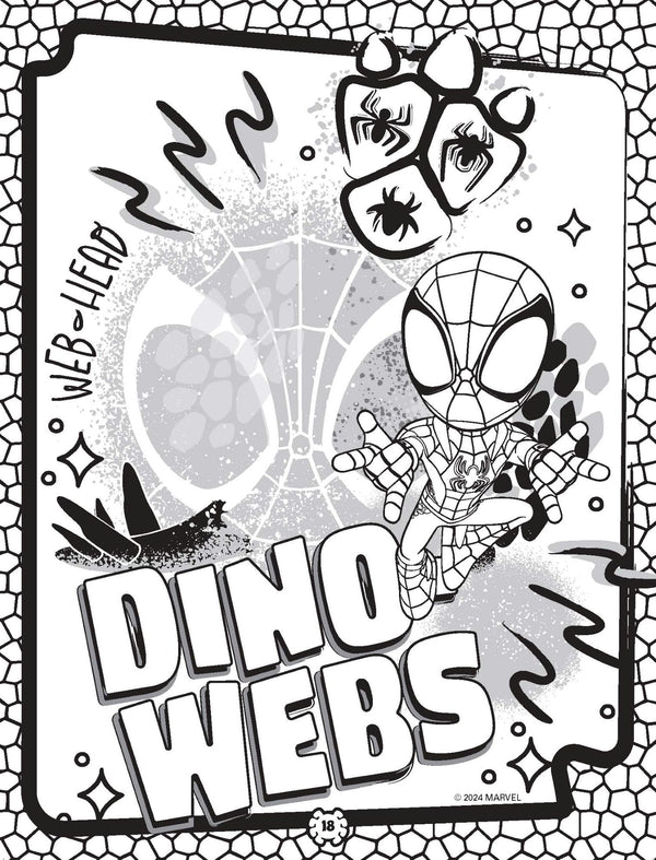 Spidey and His Amazing Friends - Activity Pad - Dino Webs