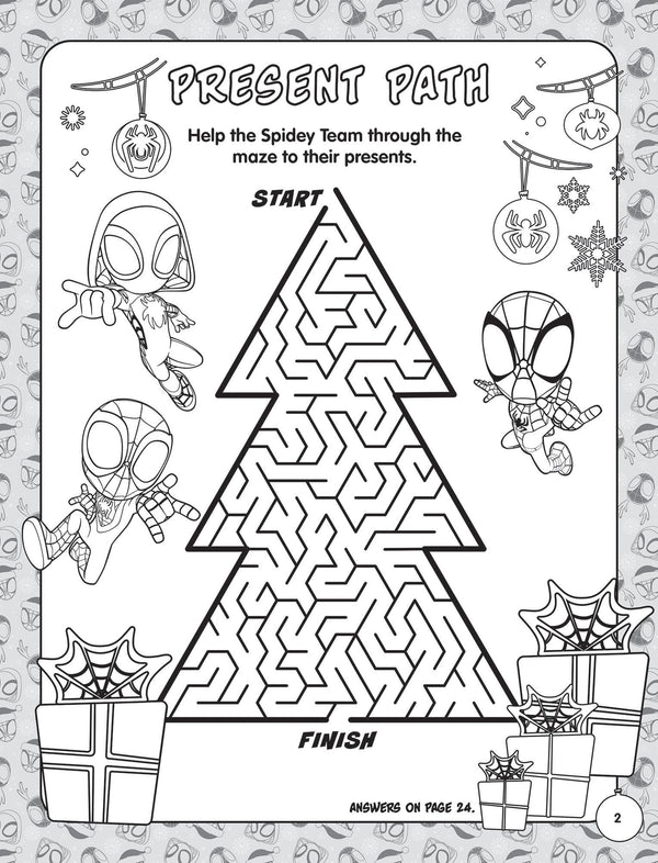Spidey and His Amazing Friends - Activity Kit - Christmas