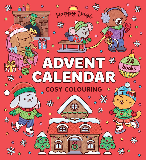 Happy Days - Cosy Colouring Advent Calendar