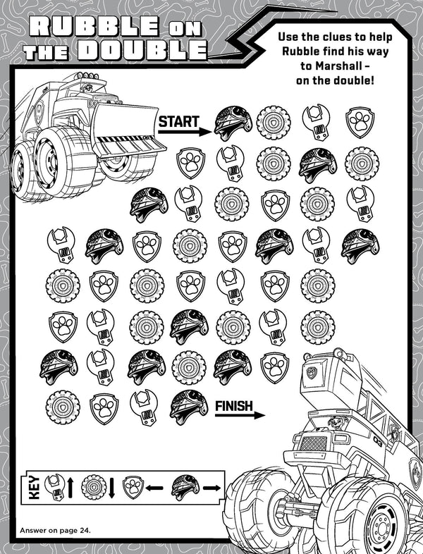 PAW Patrol - Activity Pad - Rescue Wheels