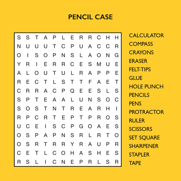 Train Your Brain - Puzzle a Day! - Word Search