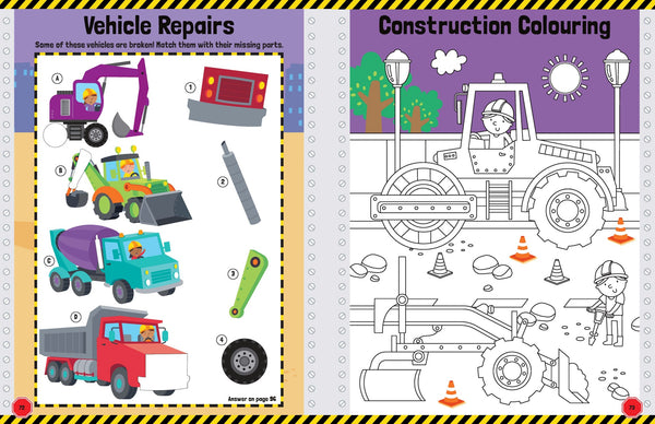 Trucks & Diggers - Bumper Activity Book