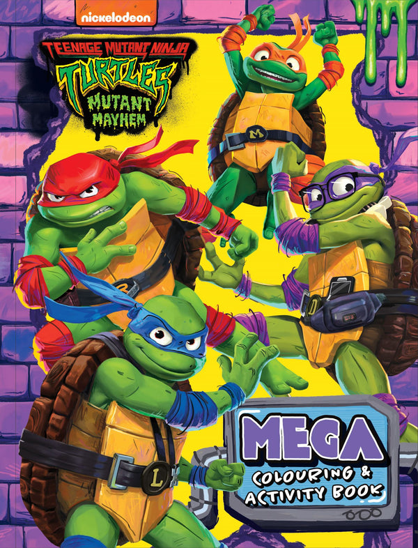TMNT Mutant Mayhem - Mega Colouring Book