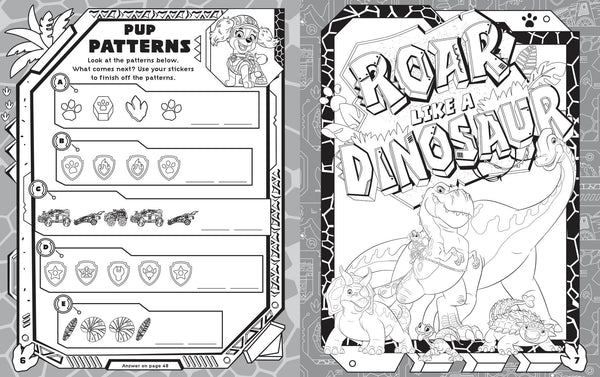 PAW Patrol The Dino Movie - Ultimate Sticker Book