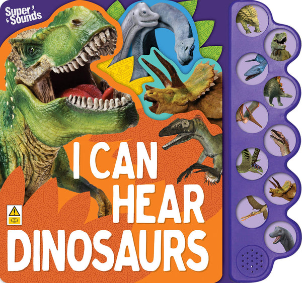 10-Button Sound Book - I Can Hear Dinosaurs Vol. 2