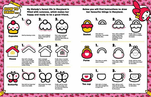 Hello Kitty and Friends - How to Draw