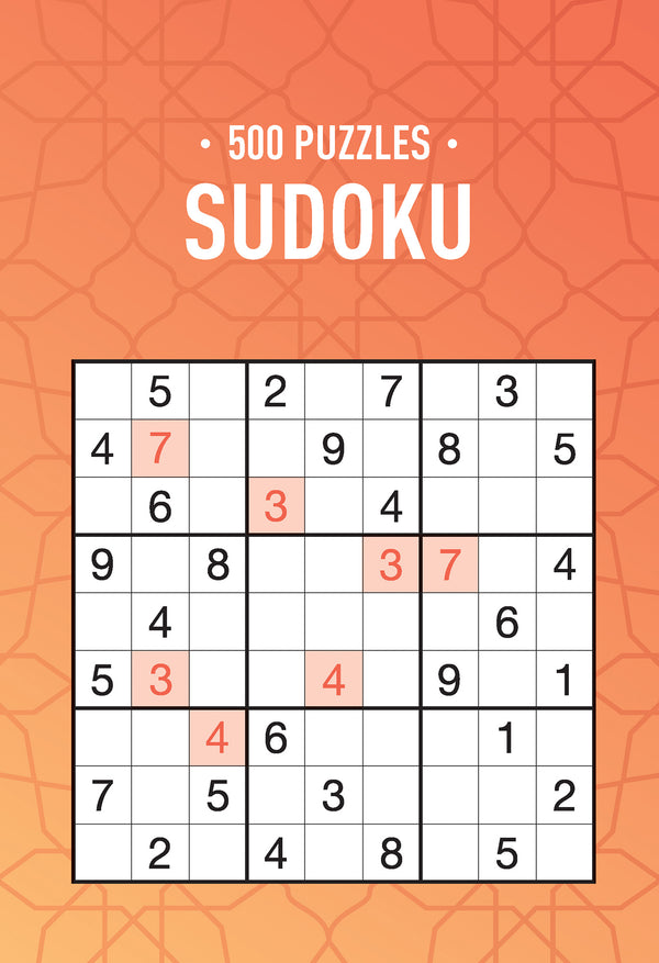 500 Puzzles Book - Sudoku