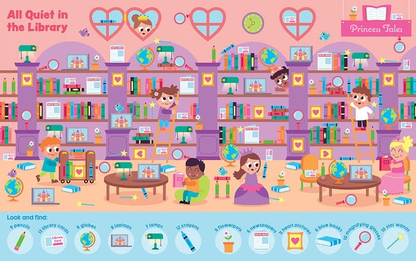Look & Find Picture Book - Princesses