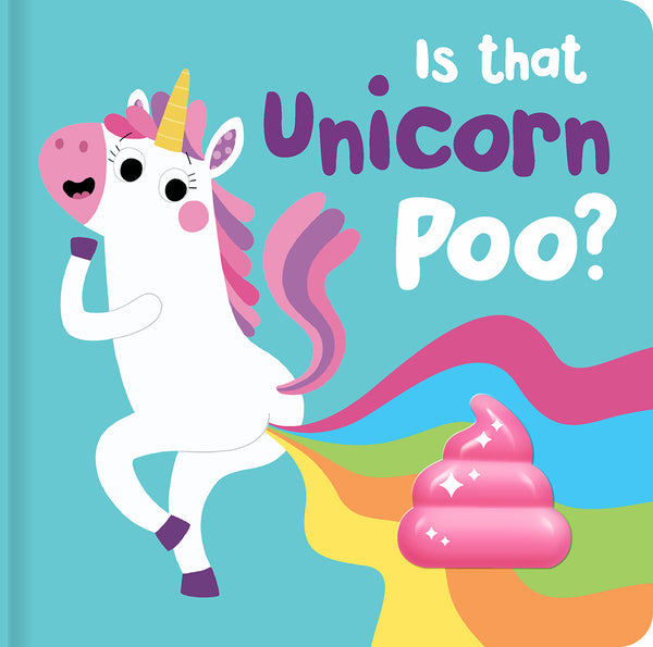 Board Book with Squishy - Is That Unicorn Poo?