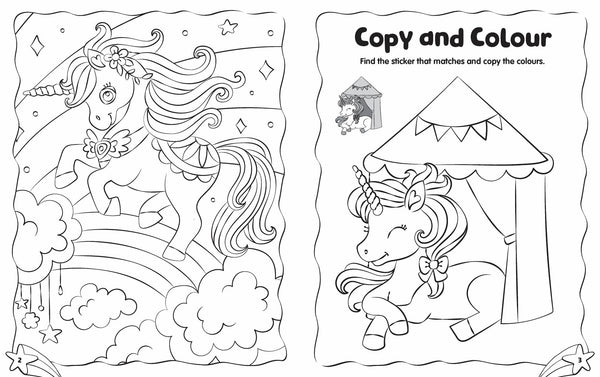 Unicorn - Ultimate Sticker Book