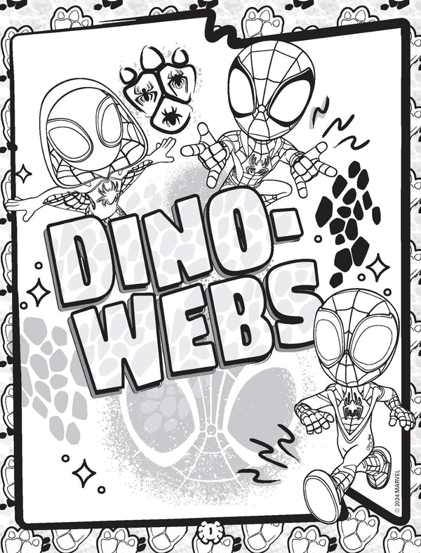 Spidey and His Amazing Friends - Activity Pad - Dino Webs