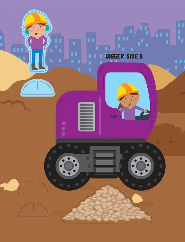 Trucks & Diggers - Bumper Activity Book