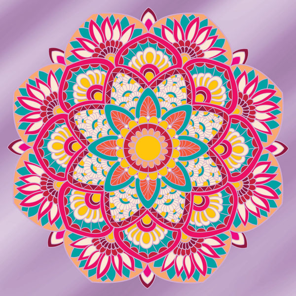 Etch Art - Metallic Mandalas