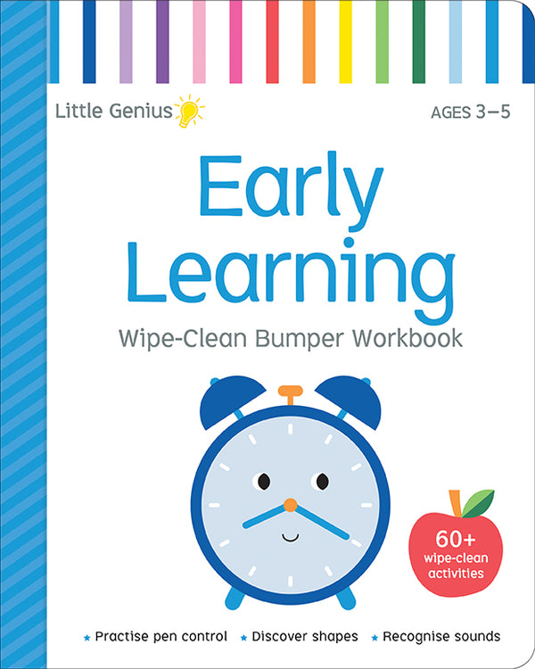 Little Genius Vol. 2 - Bumper Wipe-Clean Book - Early Learning