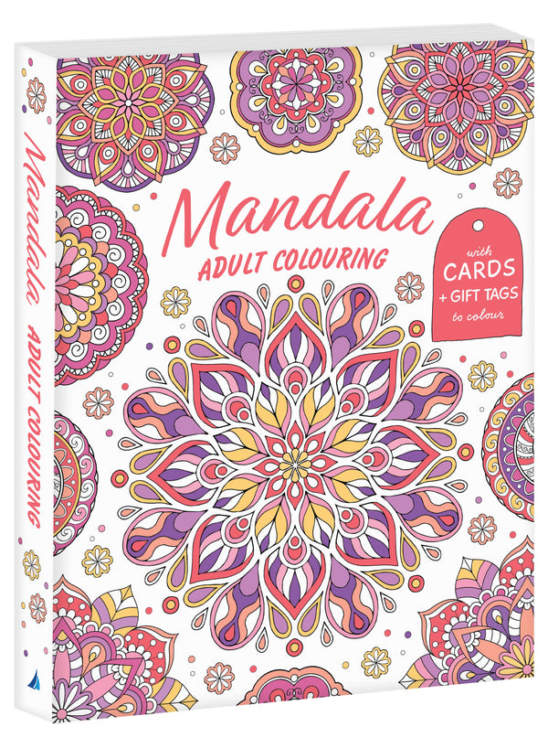 Mandala - Deluxe Adult Colouring, Greeting Cards & Gift Tags