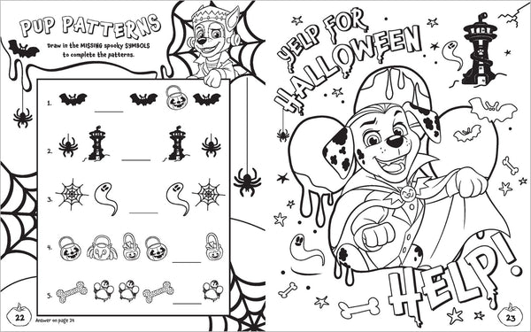 PAW Patrol - Halloween Activity Fun Pack - Trick or Pup Treat!