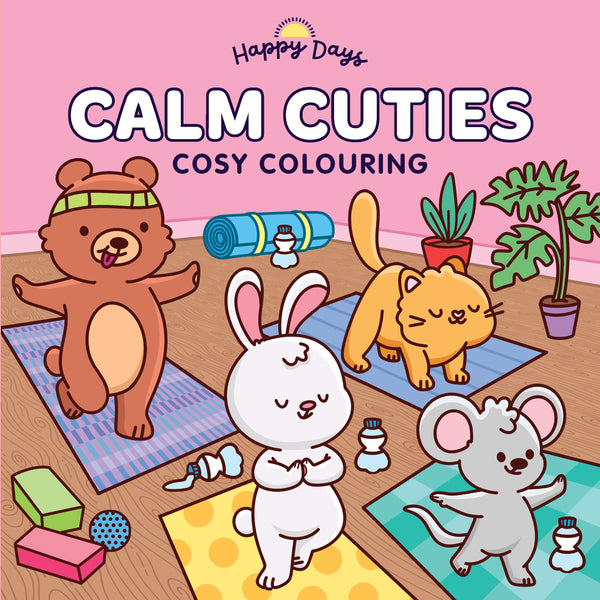 Happy Days - Calm Cuties Cosy Colouring