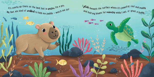 Story Time - Padded Board Book - I Love Being a Capybara