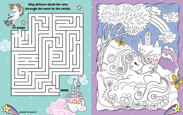 Unicorn - Puffy Sticker Book