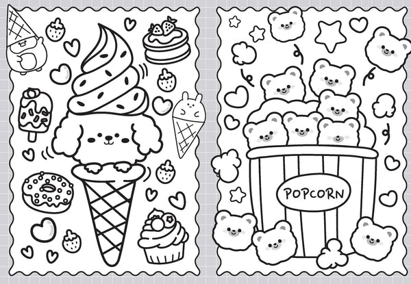 100% Cute - 32pp Colouring Book