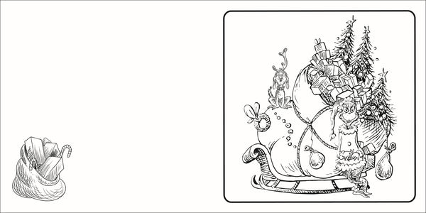 Dr. Seuss' The Grinch - Adult Colouring Book - Perfectly Grinchy