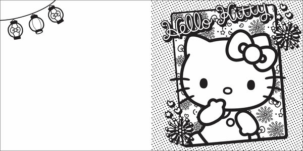 Hello Kitty and Friends - Hello, K-Pop! Cosy Colouring Book