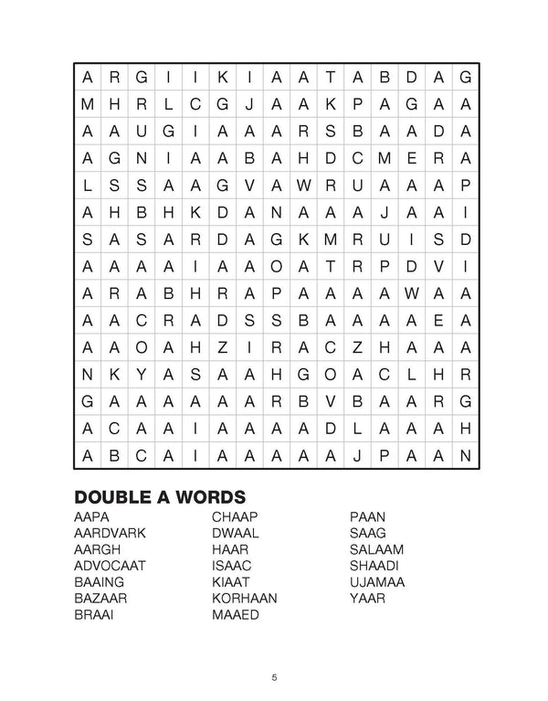 Large Print Bumper Puzzle Book - Word Search