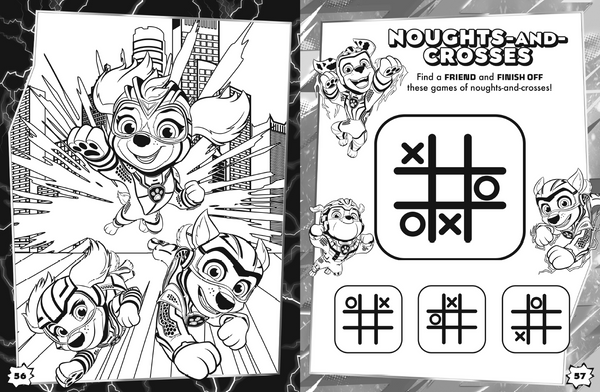 PAW Patrol - Mega Colouring Book - The Mighty Movie