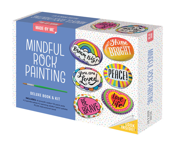 Made By Me - Deluxe Book & Kit - Mindful Rock Painting