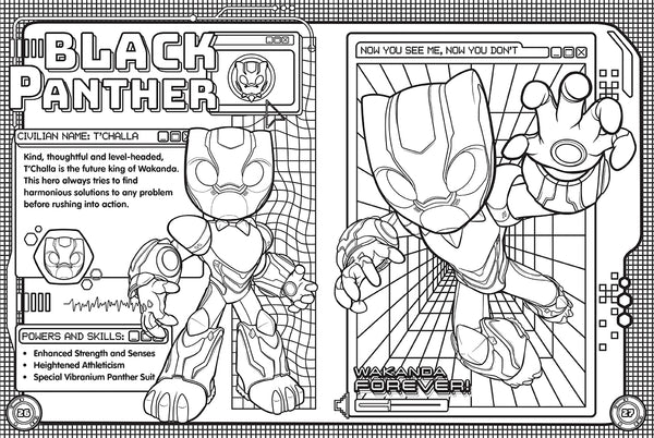 Iron Man and His Awesome Friends - Mega Colouring Book