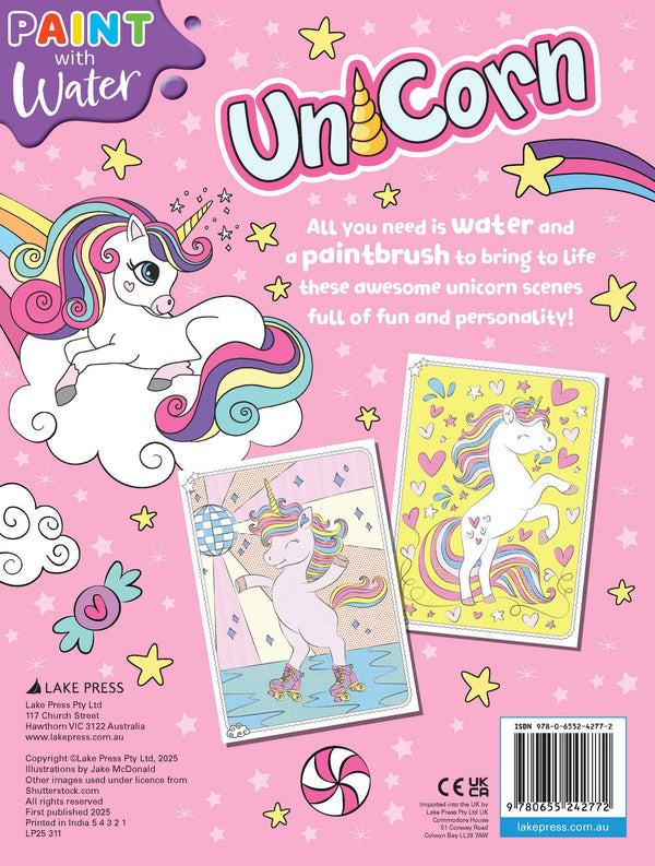 Paint with Water - Unicorn