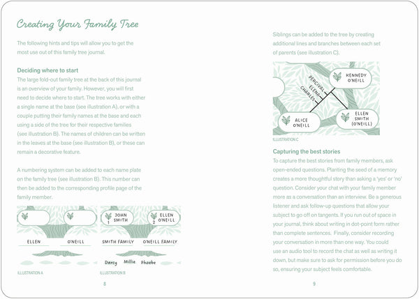 My Family Tree - A Keepsake Guided Journal