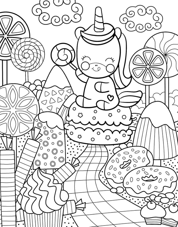 Deluxe Wall Art Folder - Unicorn Treats (LP Edition)