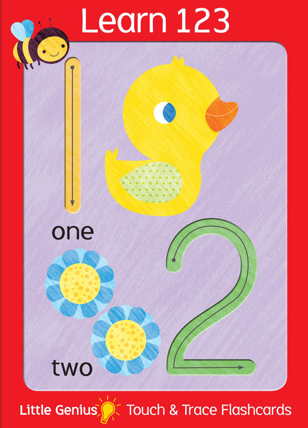 Little Genius Giant Flash Cards 123