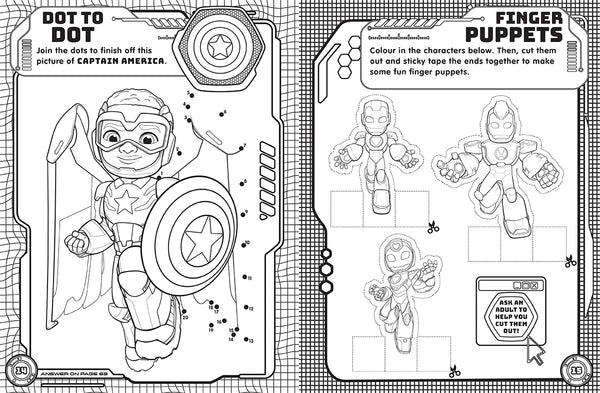 Iron Man and His Awesome Friends - Mega Colouring Book
