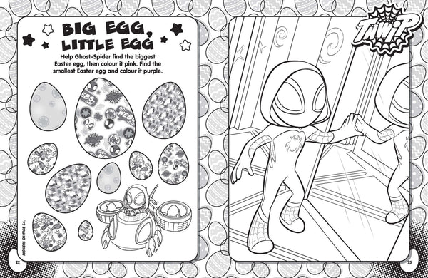 Spidey and His Amazing Friends - Mega Colouring Book - Easter