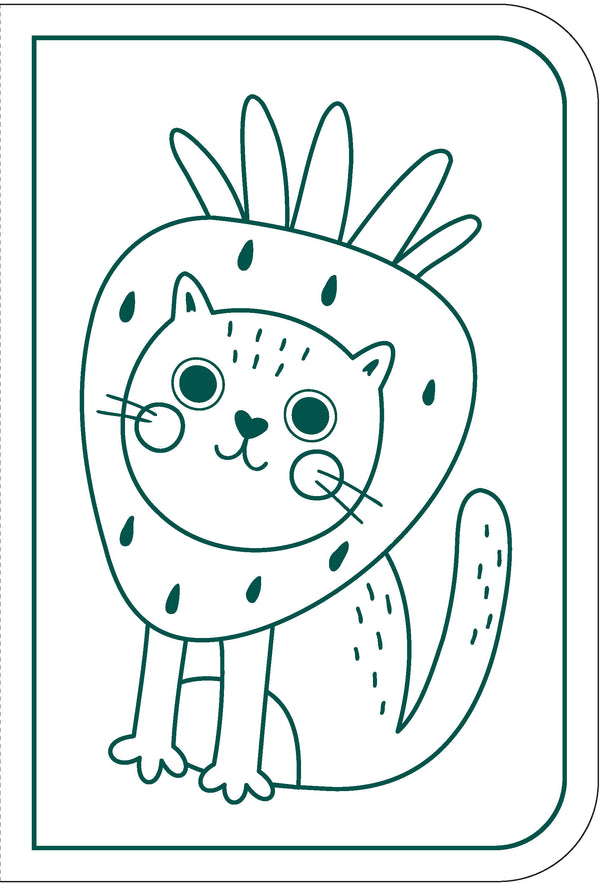 Markerific Jr. - Colour Me Carry Case - Adorable Animals