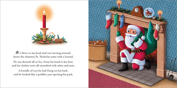 Story Time - Padded Board Book - The Night Before Christmas